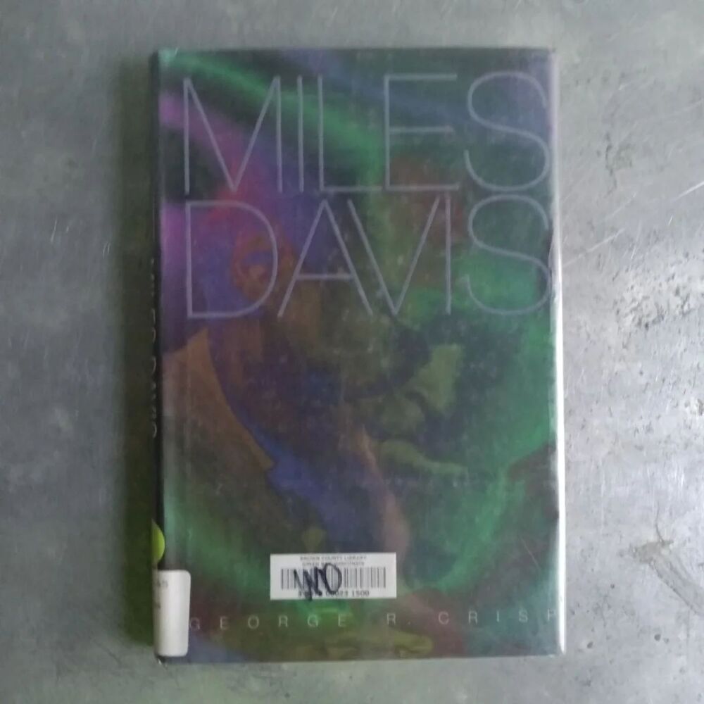 Miles Davis By George R. Crisp; Franklin Watts Hardcover Young Adult Biography